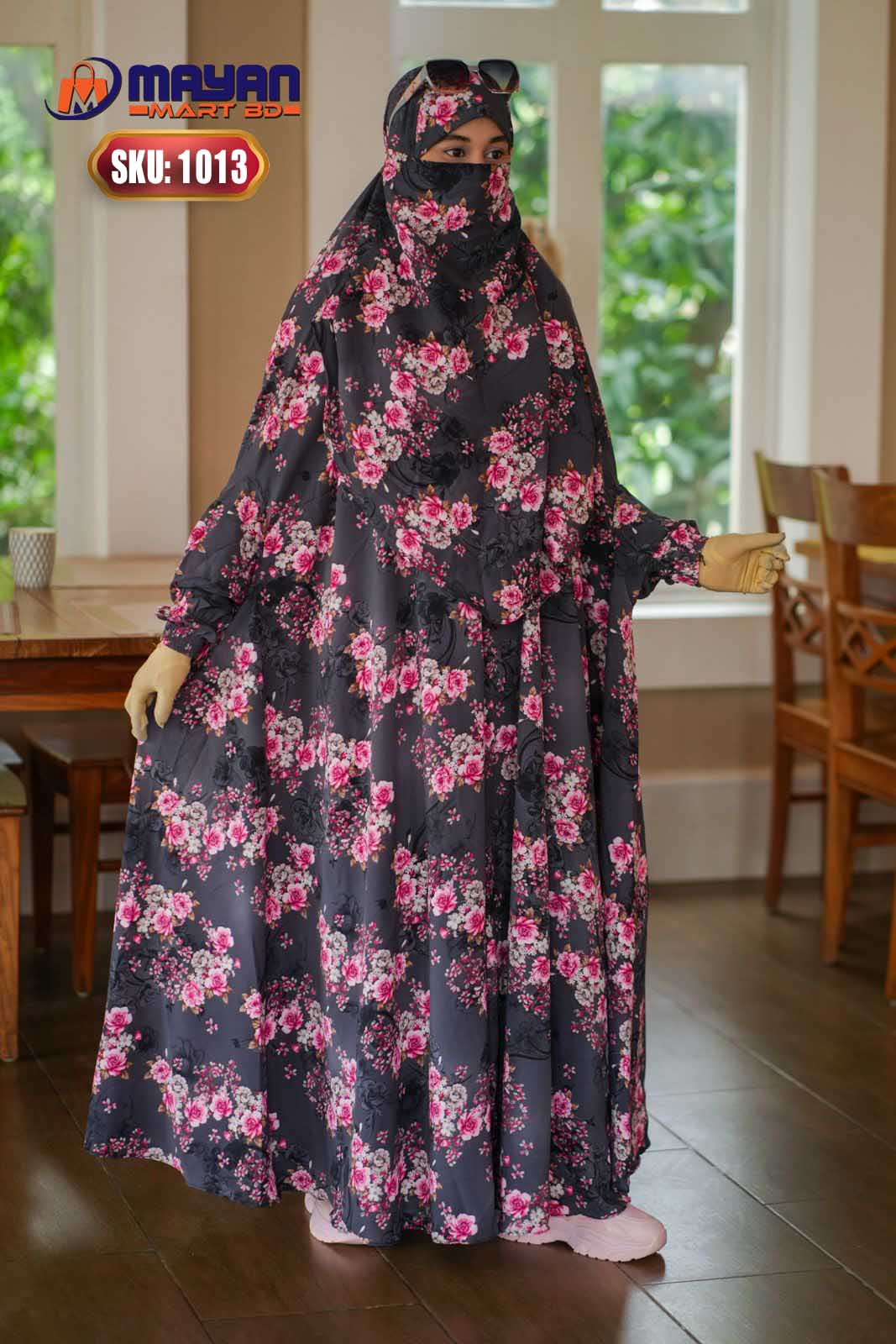 Soft Cherry Century Jilbab Floor Touch (SKU-1013)
