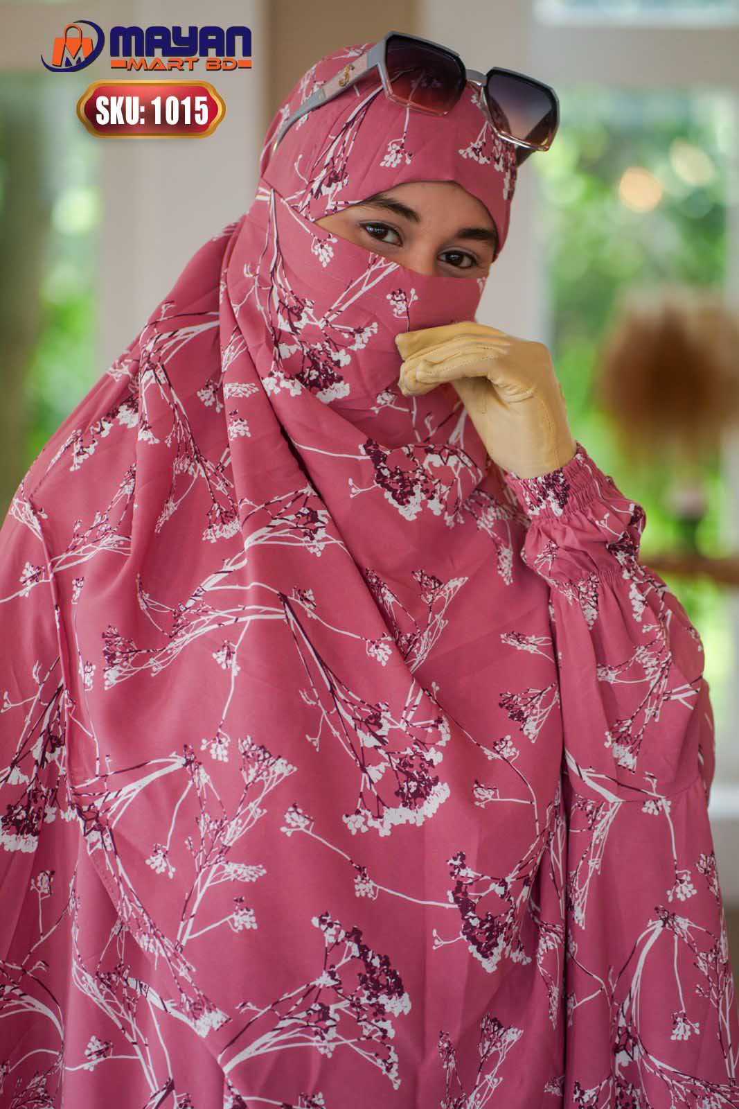 Soft Cherry Century Jilbab Floor Touch (SKU-1015)