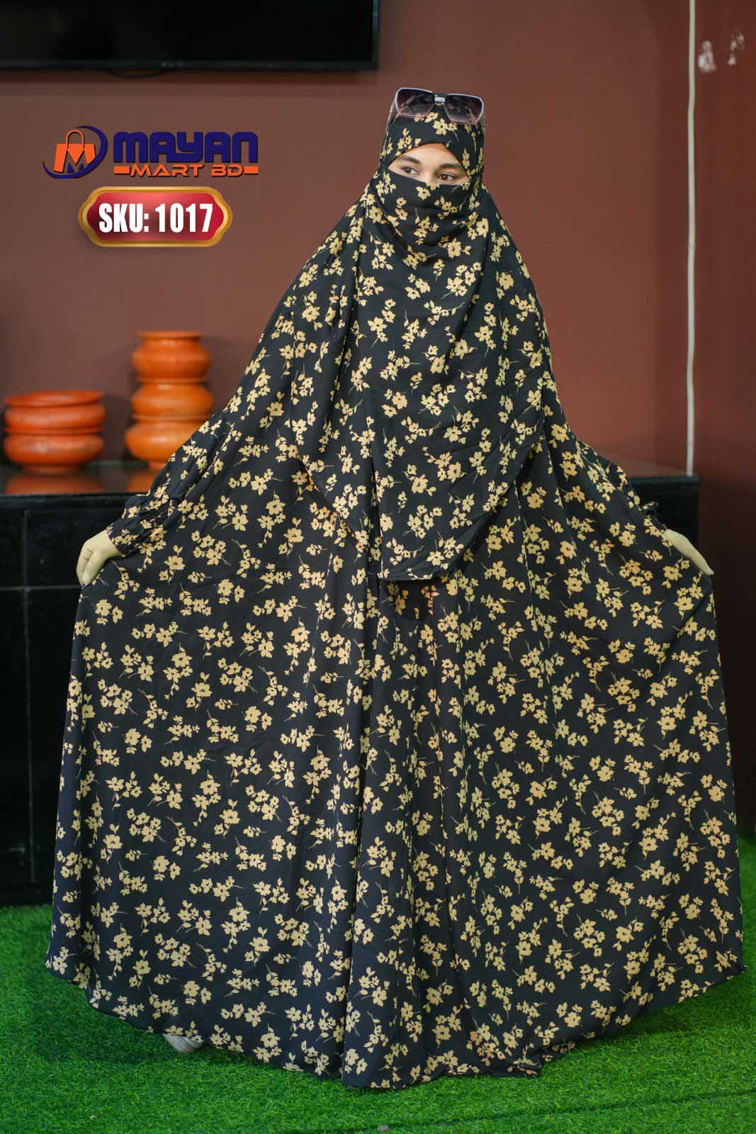 Soft Cherry Century Jilbab Floor Touch (SKU-1017)