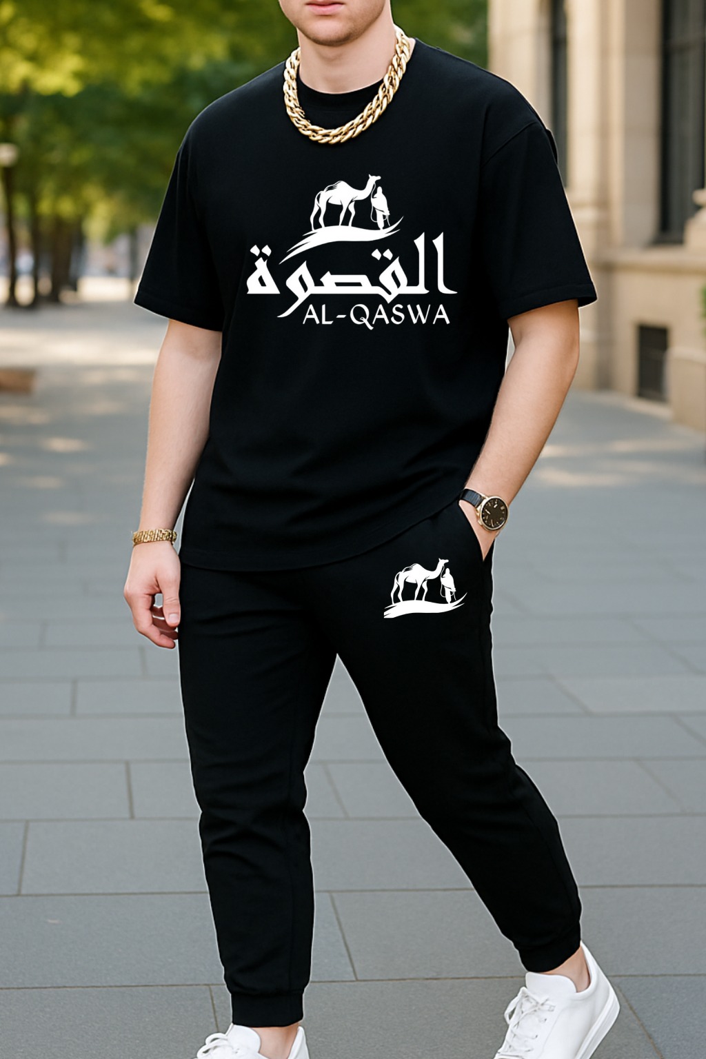 Tshirt & Trouser Combo Set (23470)